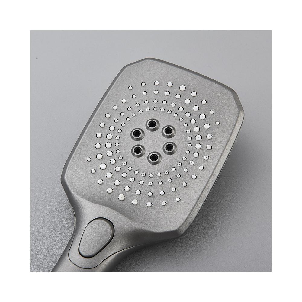 Colonna doccia, Blackswan, tipo M171, modello grigio antracite, regolabile, con display LCD, tubo nascosto e doccia a pressione, misura 120 cm - Foto 4