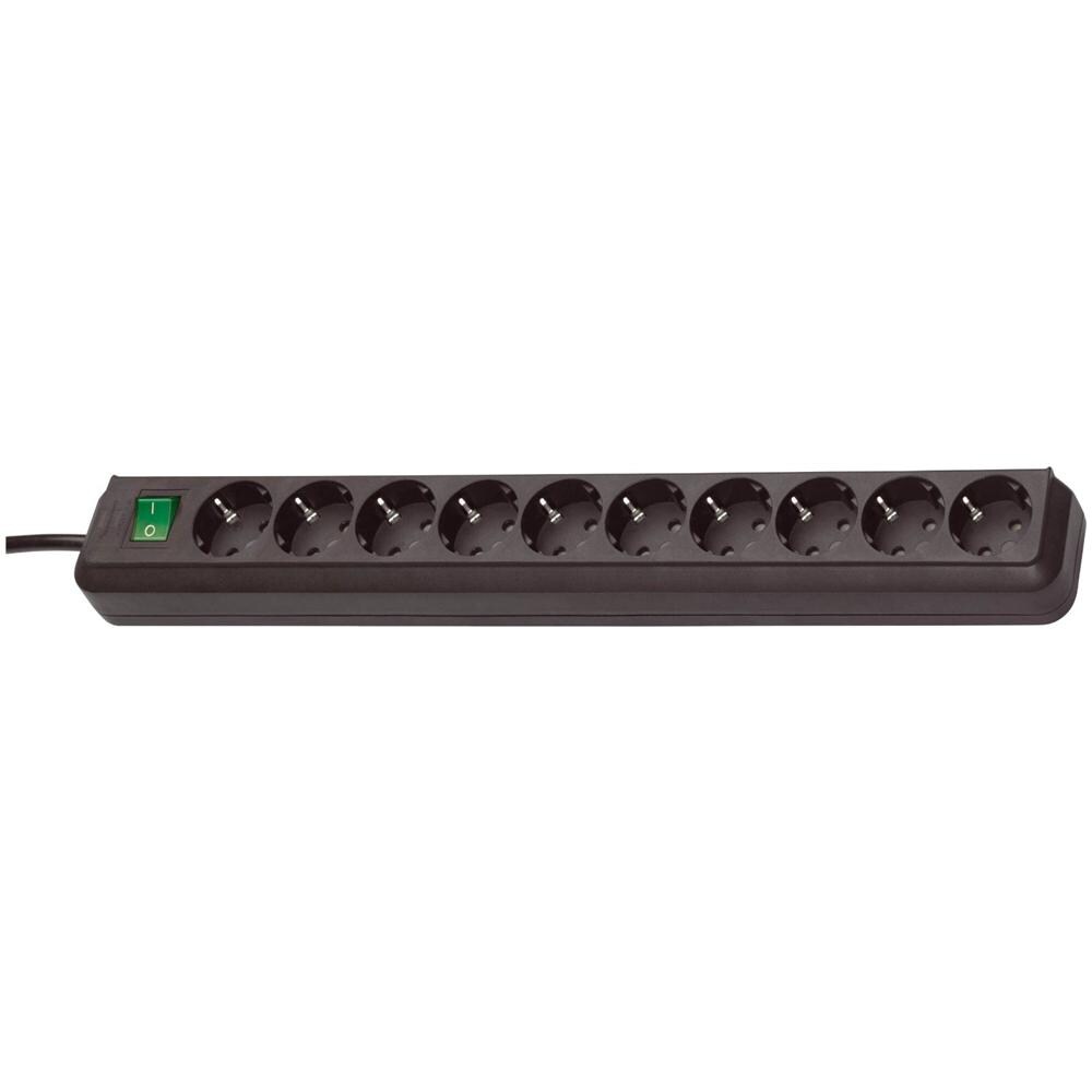Multipresa 10 Uscite Colore Nero - Foto 1