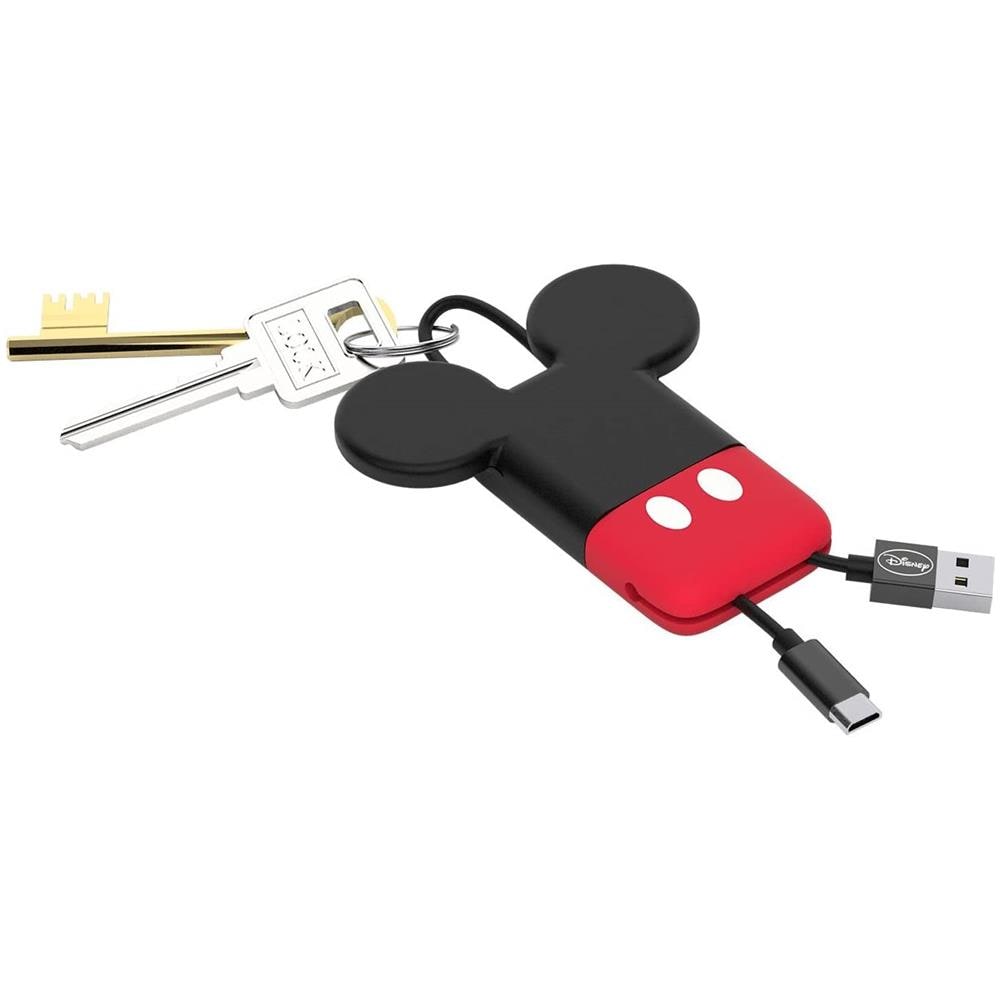 Cavo Micro USB Disney Mickey Mouse per Trasmissione Dati e Ricarica 22 cm - Foto 2