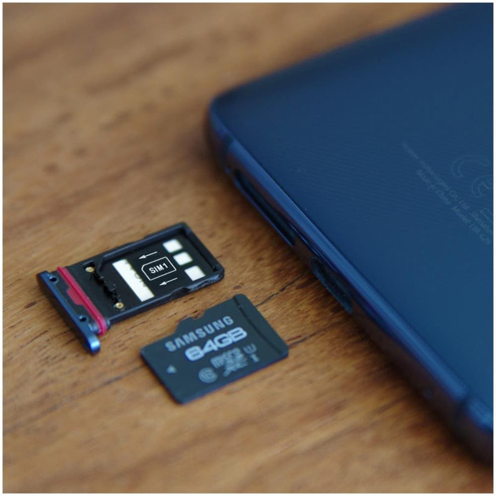 Slot Scheda Sim Huawei Mate 20 Pro Slot Adattatore Di Ricambio Blu Notte - Foto 2