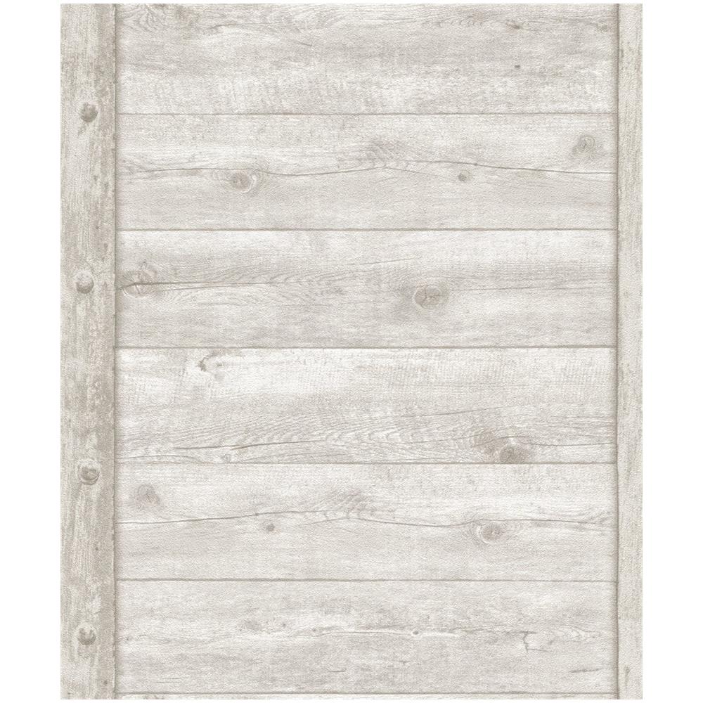 Carta Da Parati, Collezione Pietre E Legno, Beige, 861402 - Foto 1