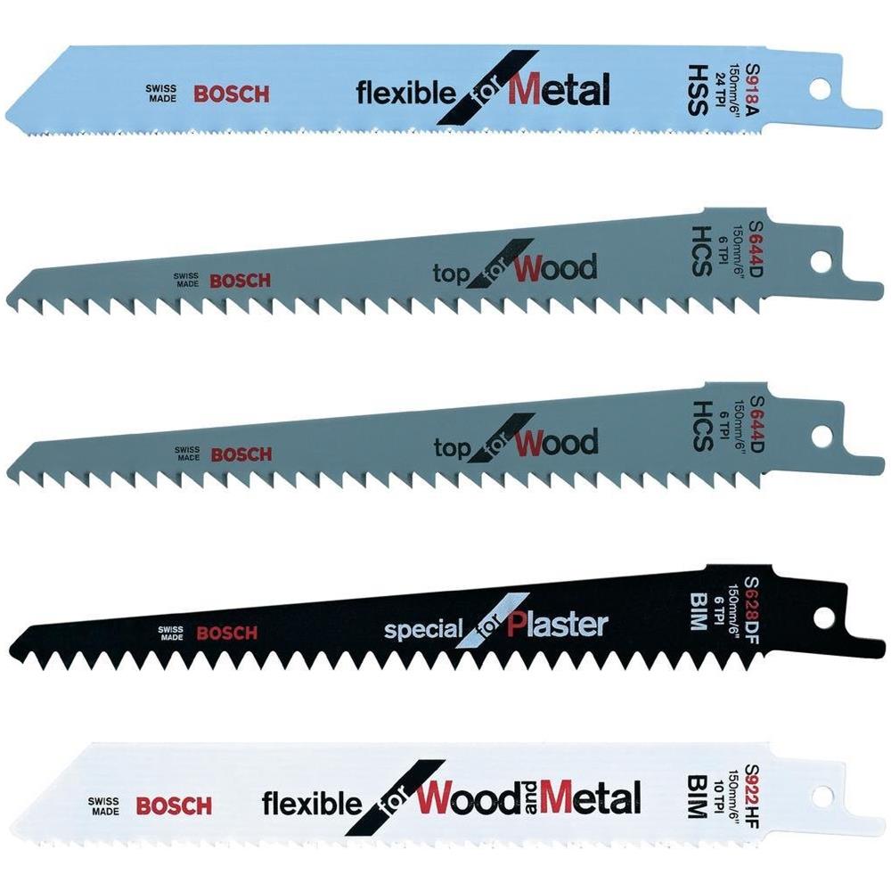 Kit Di Lame Per Sega Keo Da 5 Pz. , Per Legno / metallo / cartongesso 150 Mm Adatte Per Sega - Foto 2