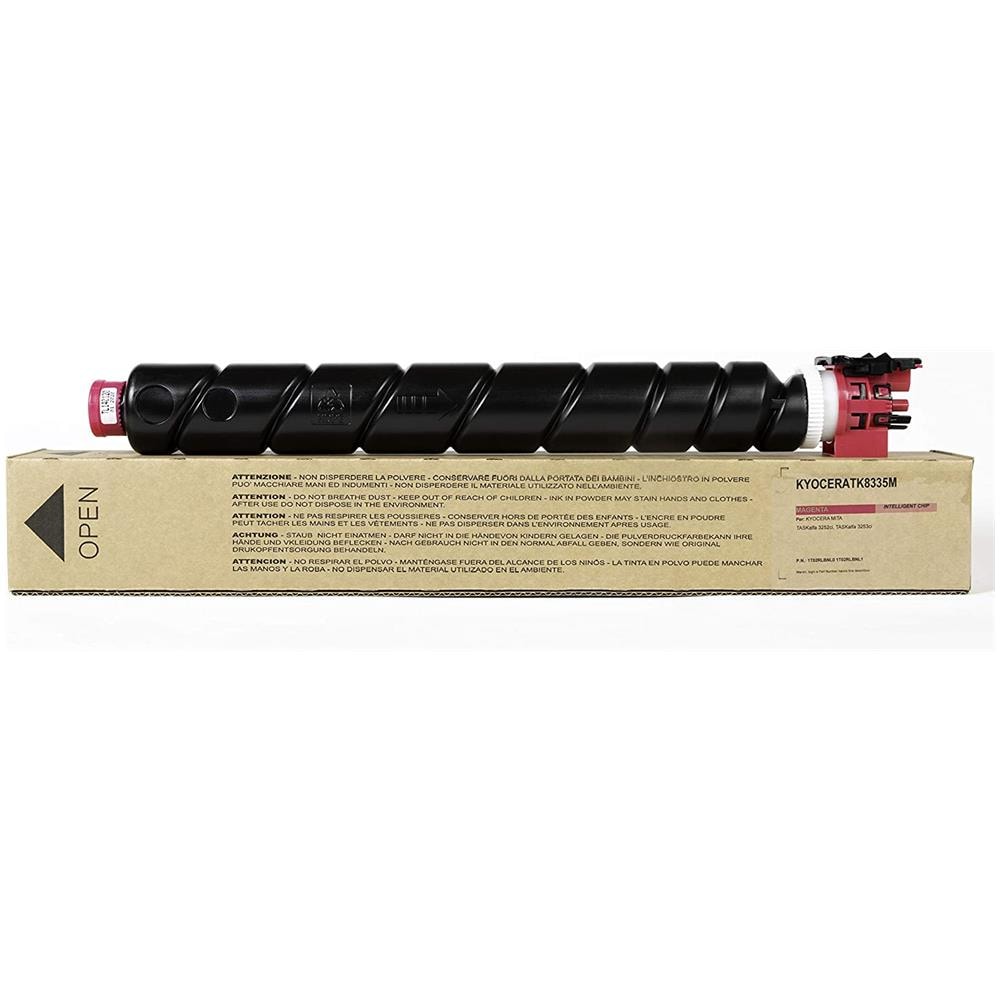 TONER COMPATIBILE - Kyocera Tk-8335m Magenta 1t02rlbnl0 1t02rlbnl1 Per Taskalfa 3252ci, Taskalfa 3253ci Fornito Di Intelligent Chip Capacità 15000 Copie Made In Italy - Foto 1