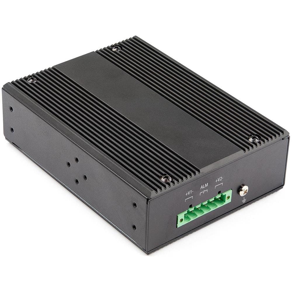 Switch Industriale 5 Porte Gigabit Ethernet Switch - 4 PoE RJ45 - Foto 2