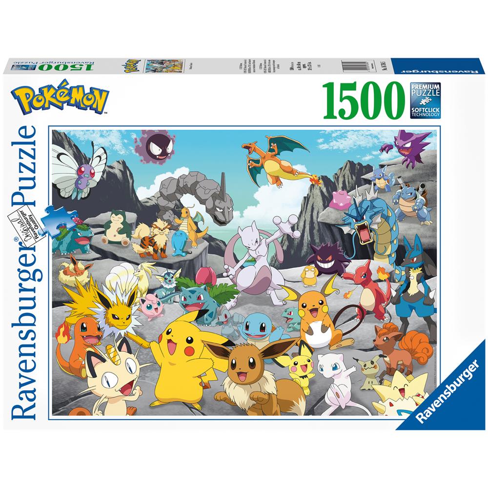 Puzzle 1500 P - Pokémon Classici - Foto 2
