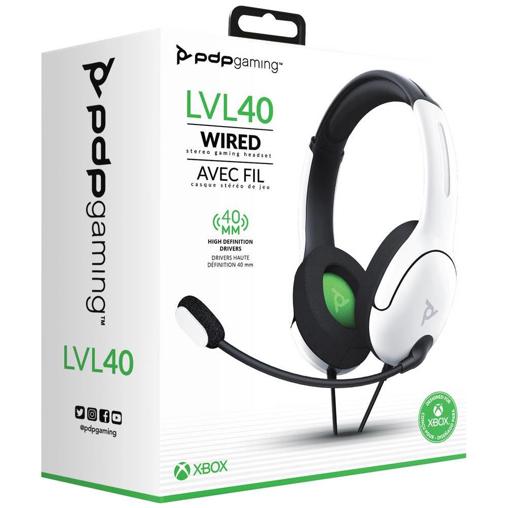 Cuffie Gaming LVL40 con Microfono Connessione Cablato Colore Bianco - Foto 7