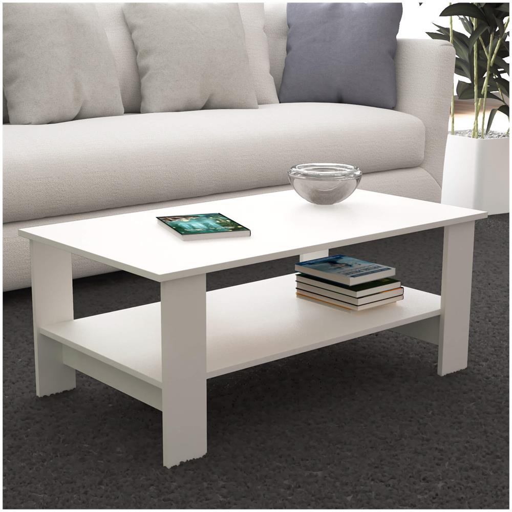 Berry - Tavolino Da Salotto Moderno Cm 100 X 55 X 41 H - Foto 3