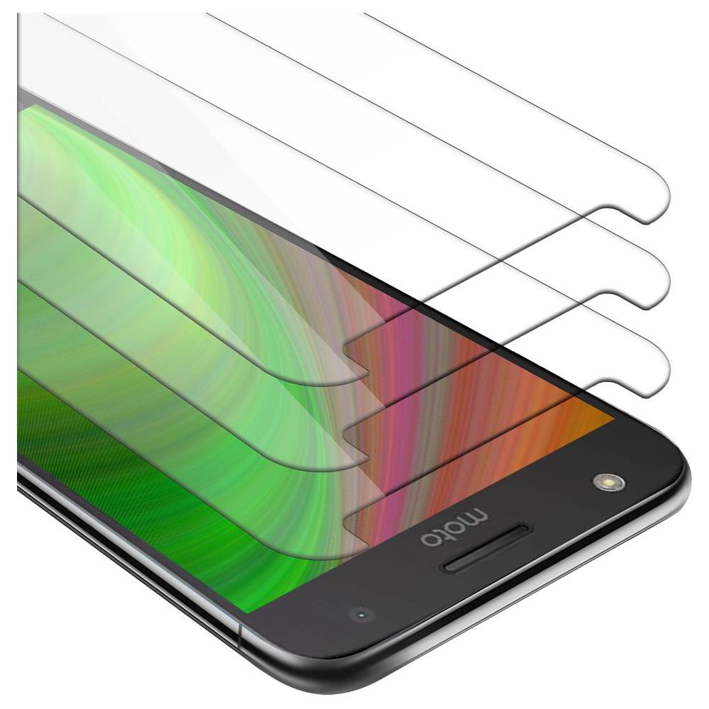 3x Pellicola Di Armatura Compatibile Con Motorola Moto Z Play In Elevata Trasparenza - 3x Vetro Temperato (tempered) Di Protezione Del Display In Durezza 9h Con 3d Touch - Foto 1
