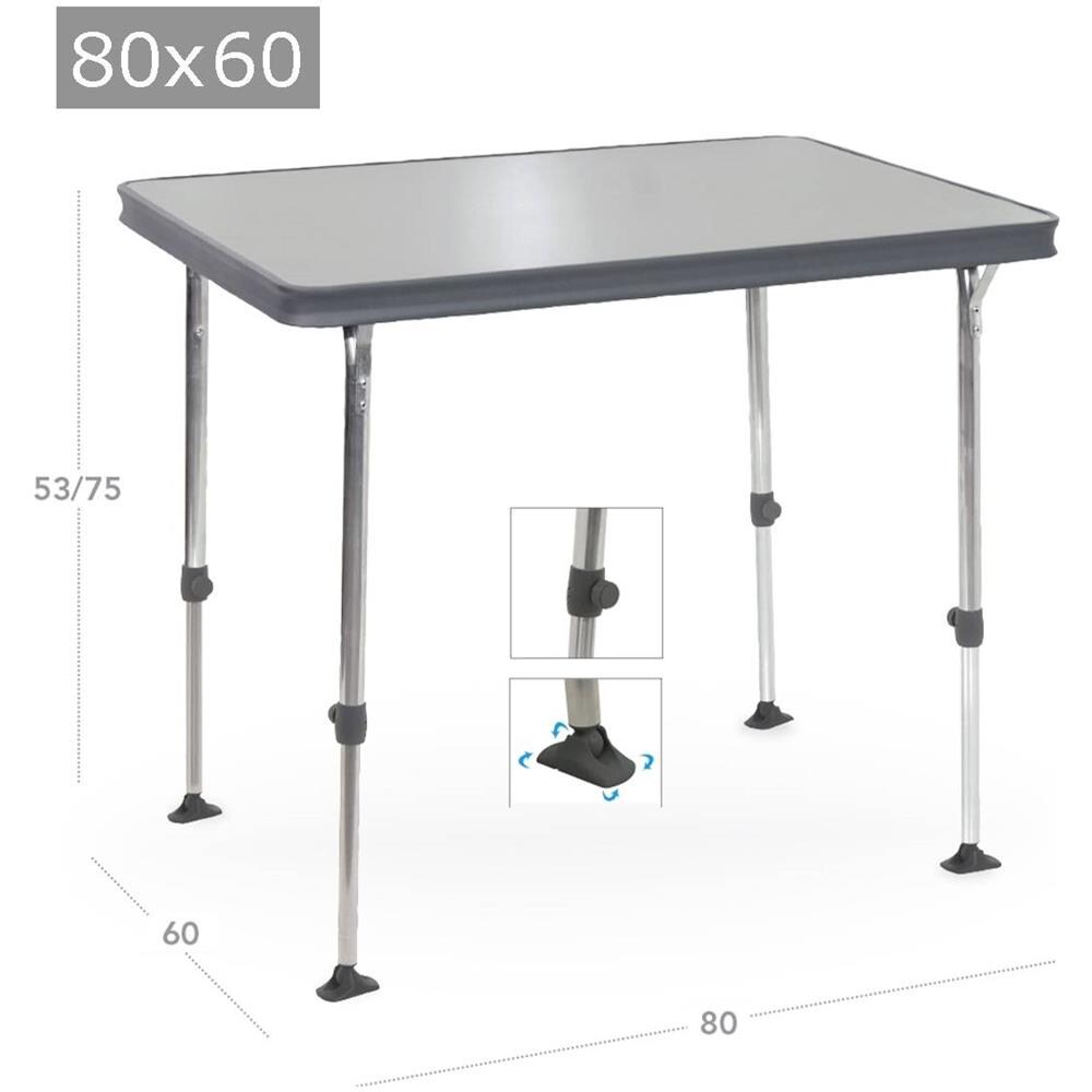 Al / 245-09 Tavolo 80x60 Grigio - Foto 1