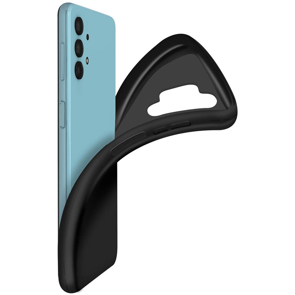 Cover Samsung Galaxy A13 4g Silicone Flessibile Resistente Nera - Foto 2
