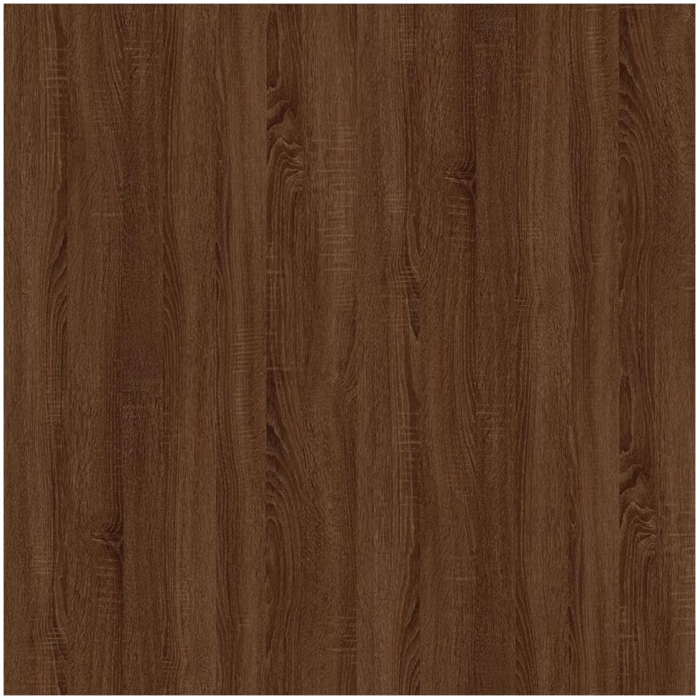 Comodino Rovere Marrone 50x46x50 Cm In Legno Multistrato - Foto 10