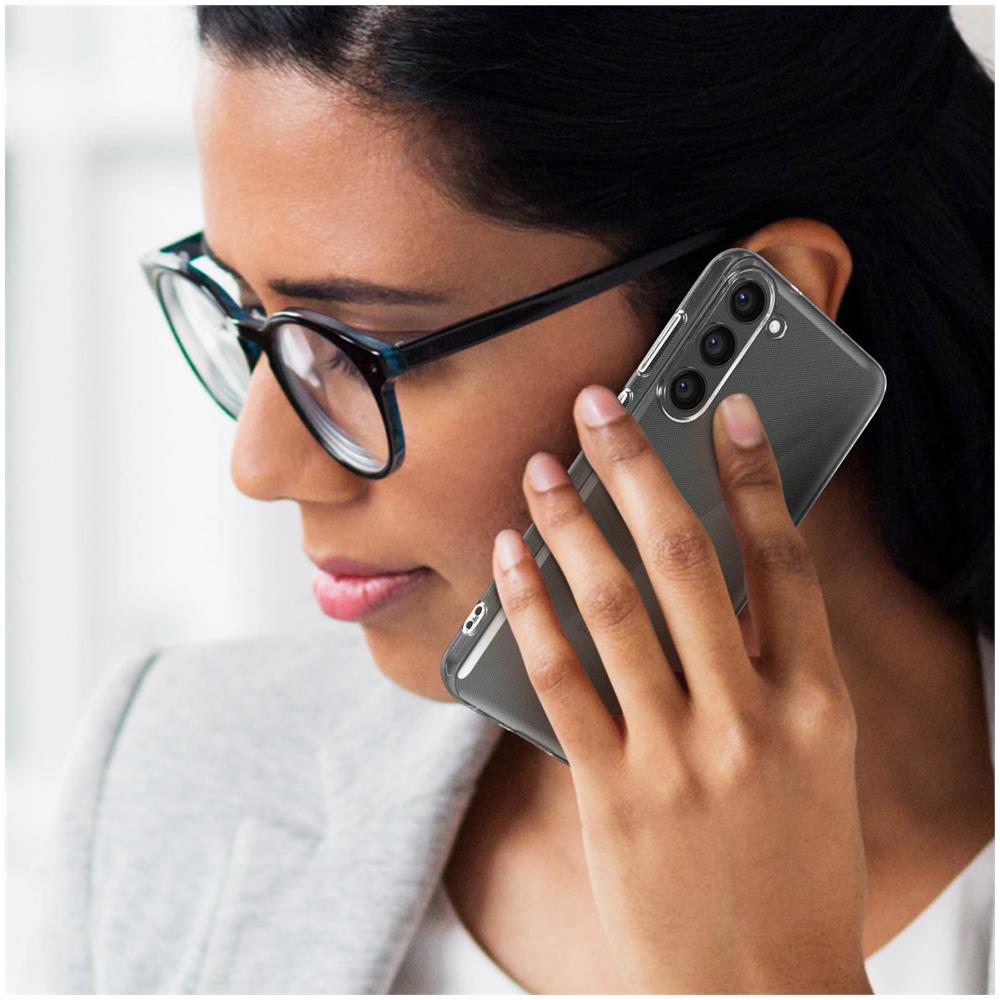 Pack Cover + Vetro Temperato 9h Samsung Galaxy S23 Plus 4smarts Trasparente - Foto 5