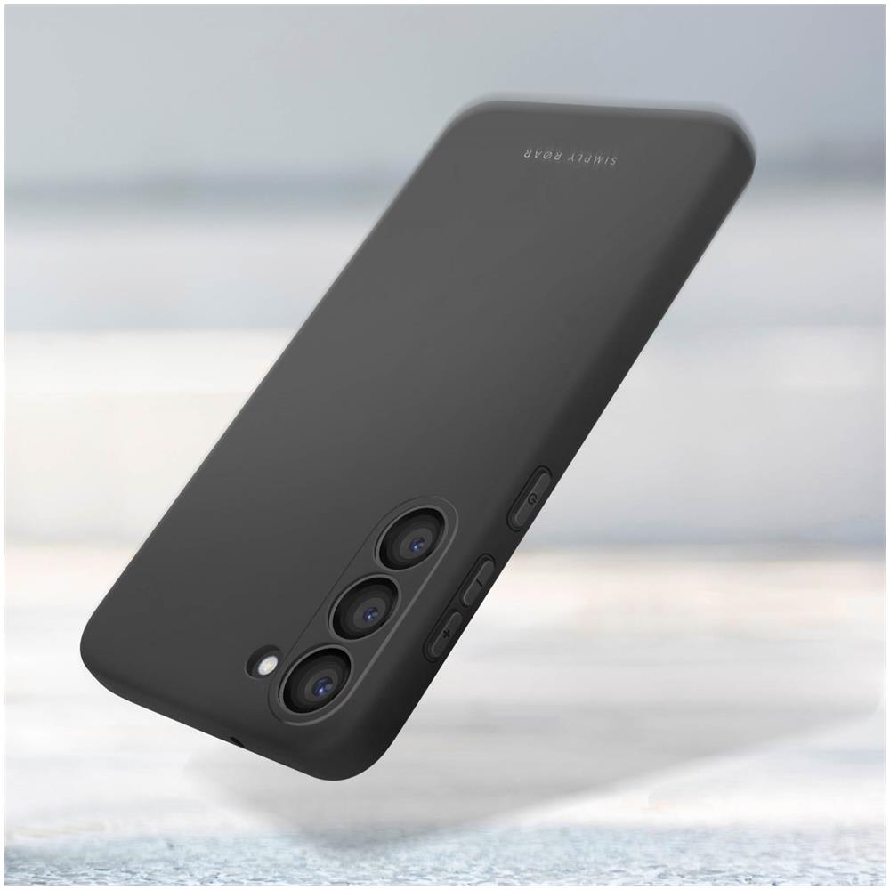 Cover Per Samsung S23 Silicone Opaco Soft-touch Space Nera - Foto 2