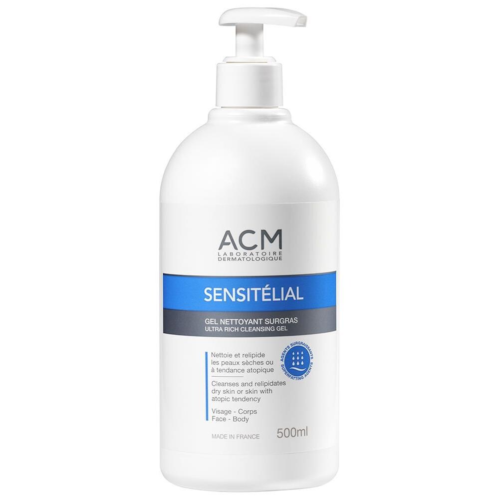 Laboratoire, Sensitelial, Pulizia, Gel Doccia, Pelle Sensibile Molto Secca A Potenzialmente Atopica, 500 Ml - Foto 1