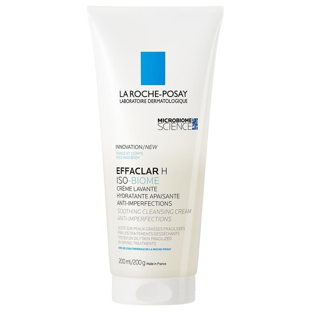 Creme Lavante Hydratante Effaclar H Iso-biome 200ml Effaclar La Roche-posay - Foto 1