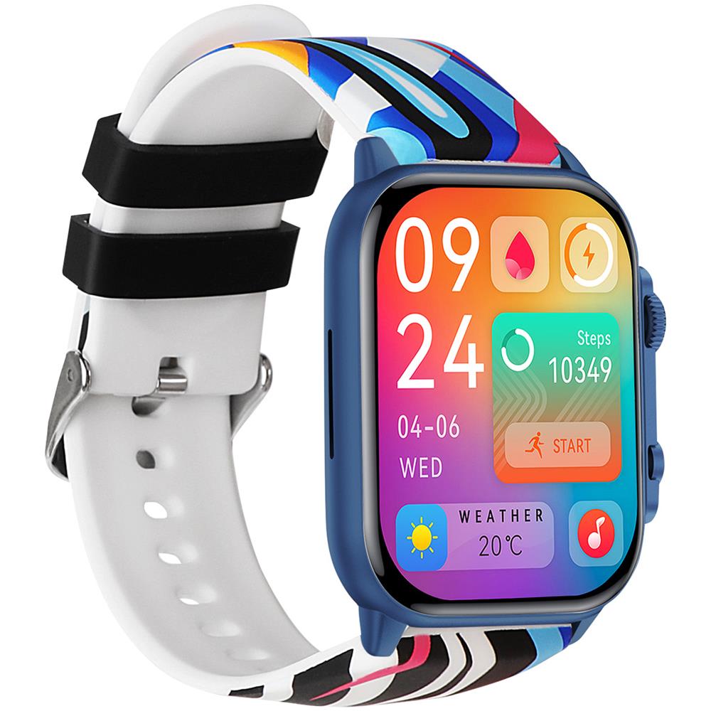 T-FIT 458 A 4,95 cm (1.95") AMOLED Digitale 410 x 502 Pixel Blu - Foto 2