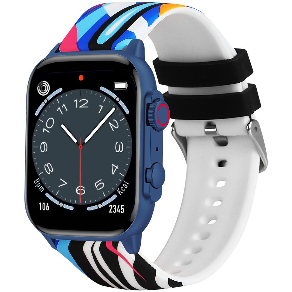 T-FIT 458 A 4,95 cm (1.95") AMOLED Digitale 410 x 502 Pixel Blu - Foto 1