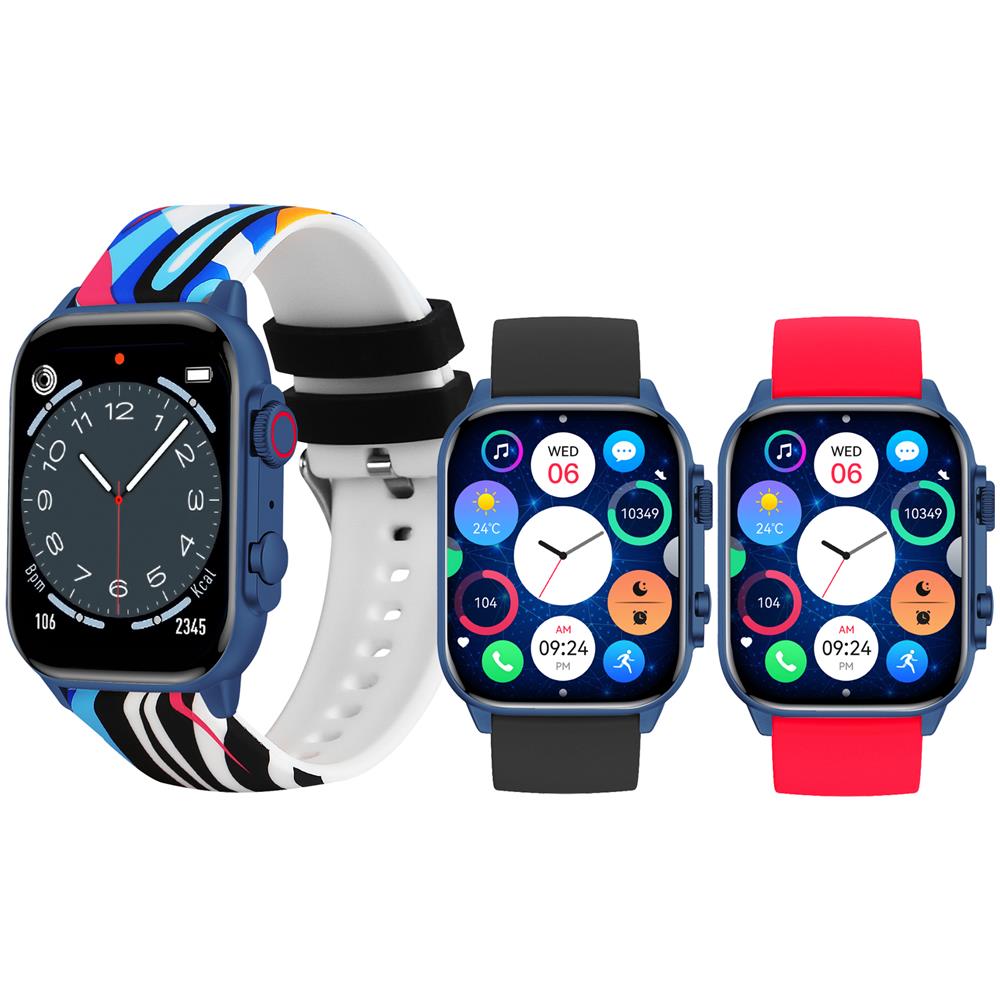 T-FIT 458 A 4,95 cm (1.95") AMOLED Digitale 410 x 502 Pixel Blu - Foto 4