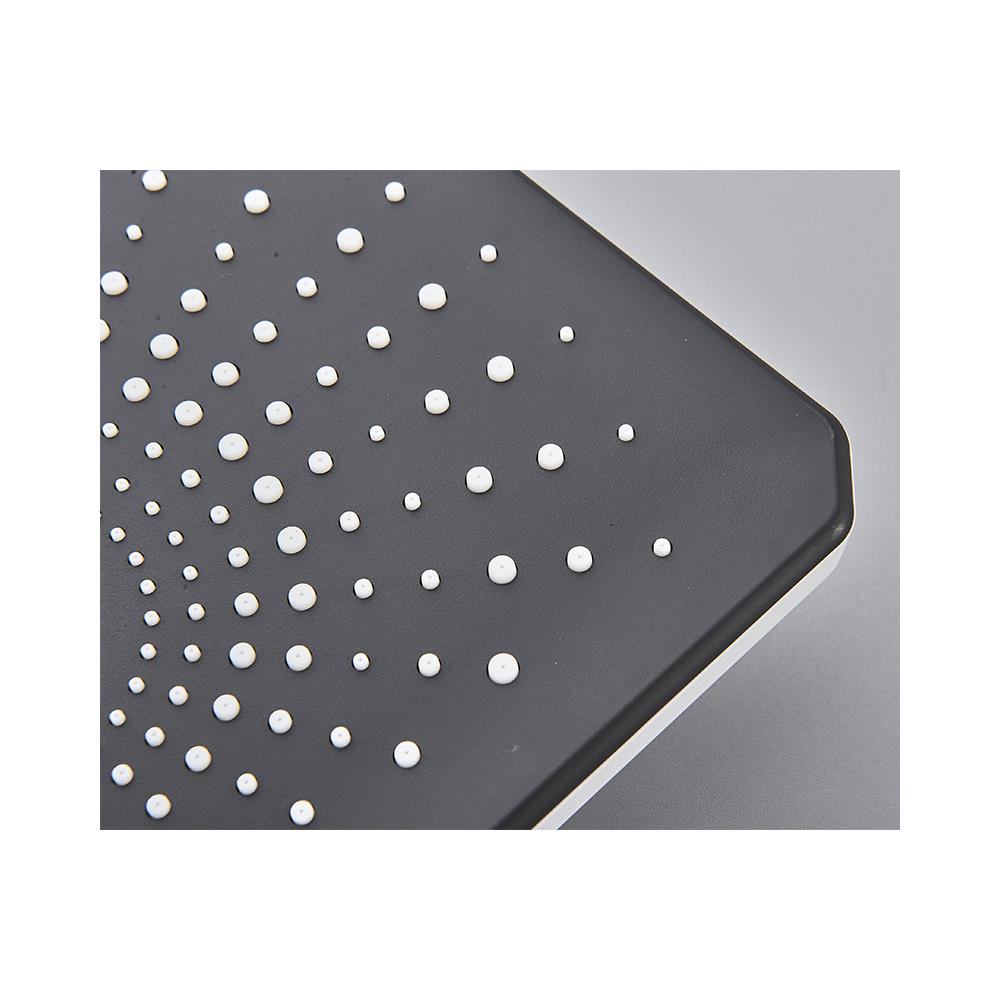 Colonna doccia, Blackswan, tipo M170, modello bianco regolabile, con display LCD, tubo nascosto e doccia a pressione, misura 120 cm - Foto 2