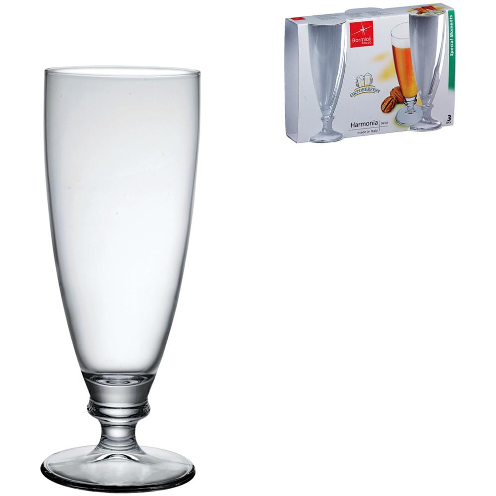 Set 5 X 3 Calici In Vetro Harmonia Birra 0.3 - Foto 1