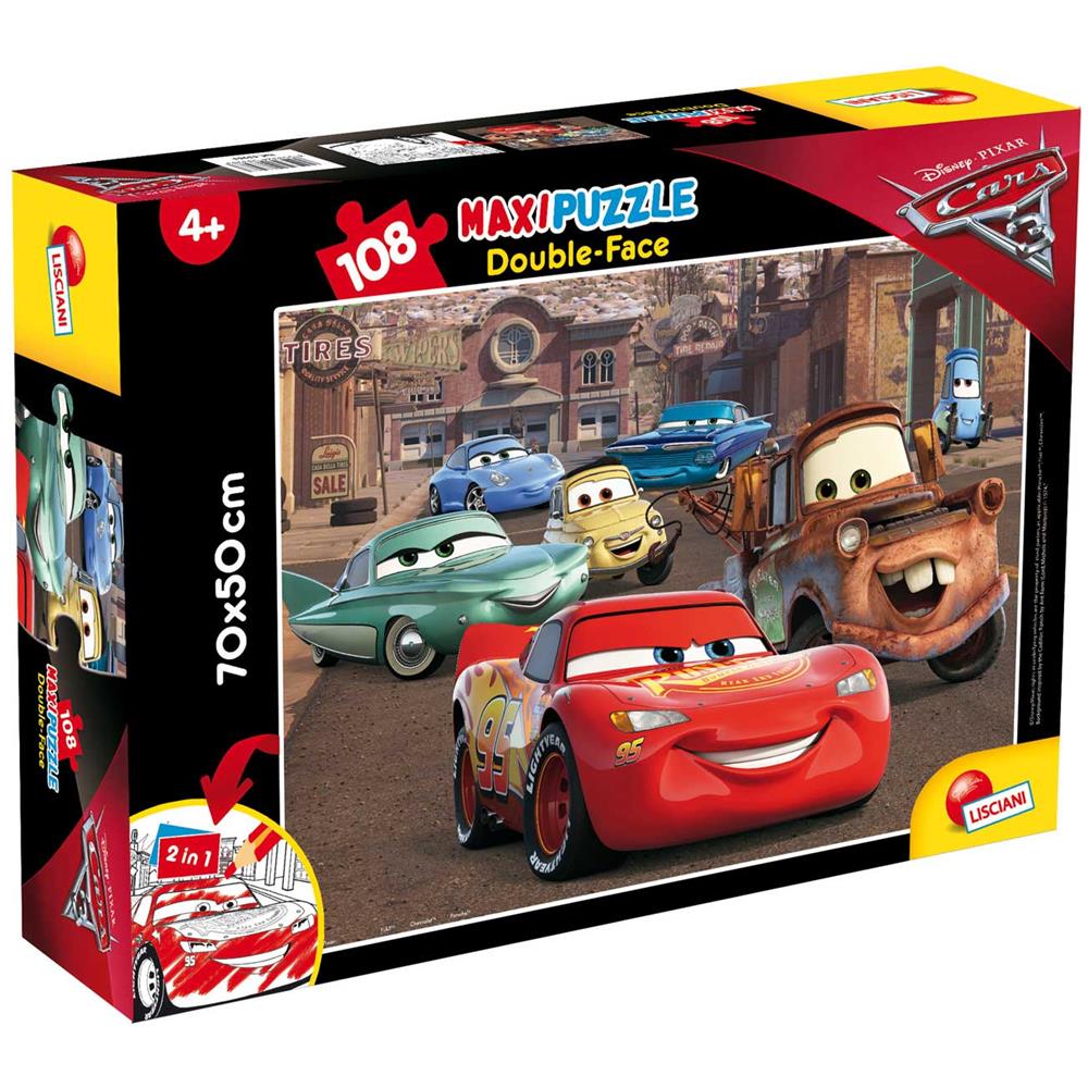 Cars 3 - Puzzle Double-Face Supermaxi 108 Pz #04 - Foto 1
