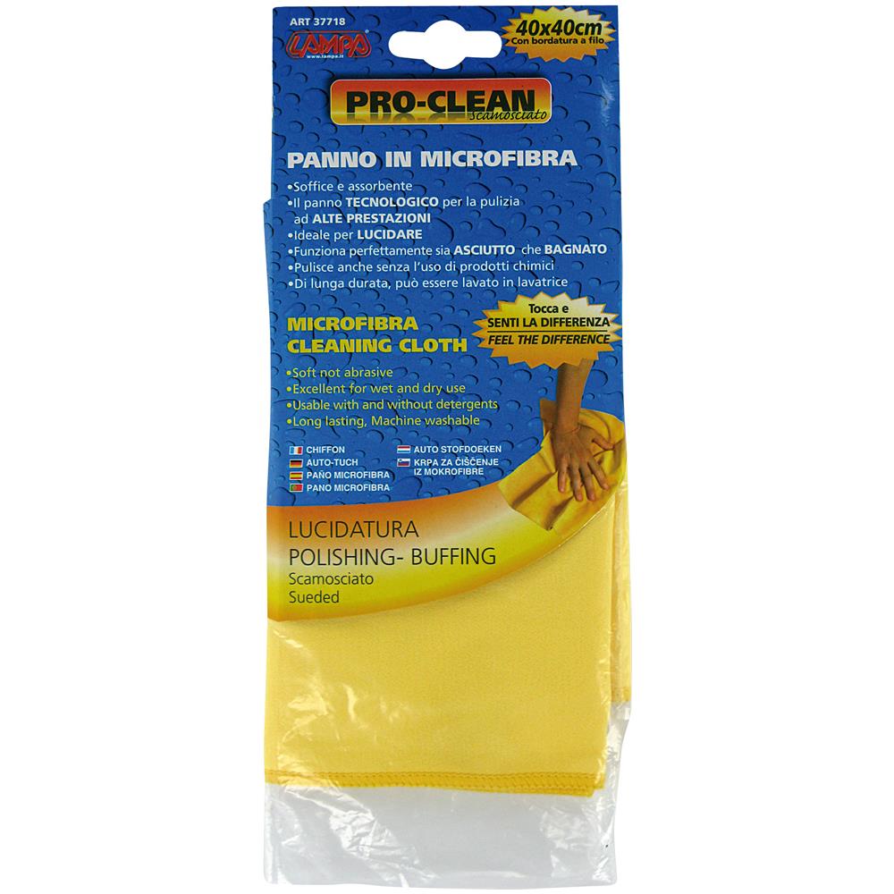 Panno Pro-clean Microfibra Scamosciato, 40x40cm. - Foto 8