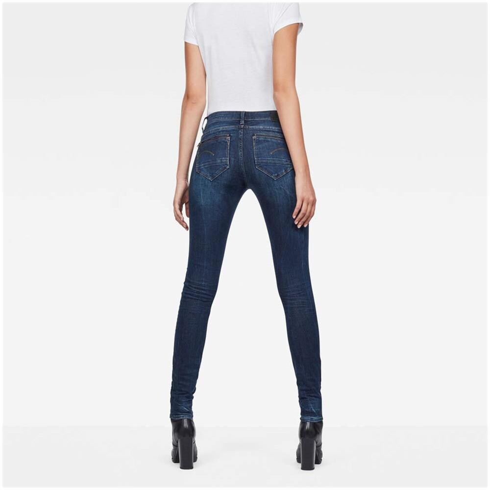 Pantaloni Midge Zip Mid Skinny L34 Abbigliamento Donna W26-l34 - Foto 2