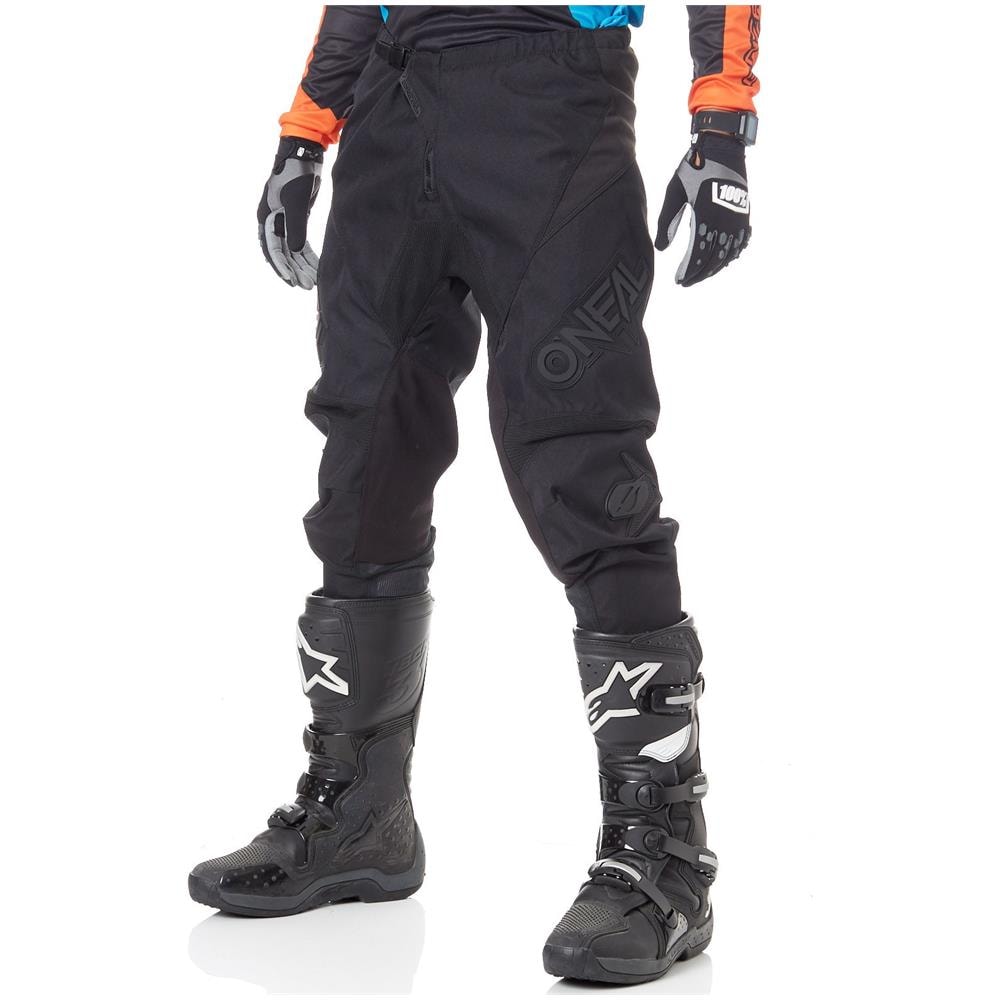 Pantaloni Motocross Oneal 2019 Element Classic Nero (32 Vita = Eu 48, Nero) - Foto 1