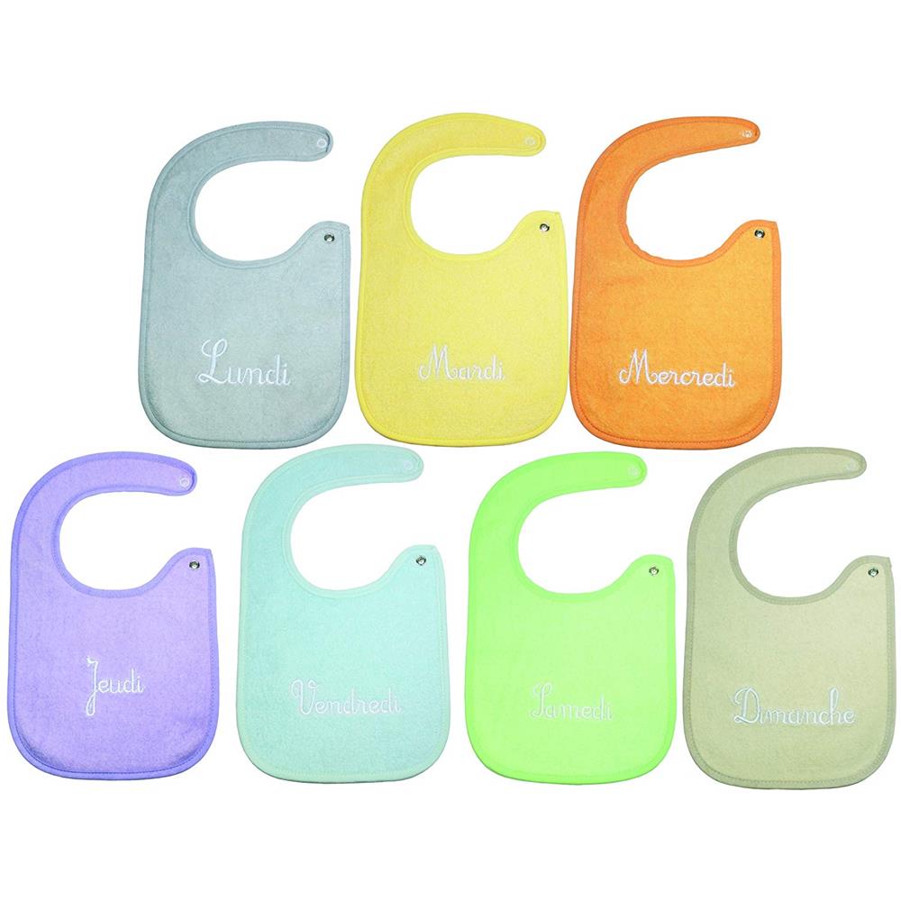 BBC201718 besticktes L? tzchen, 17 centimetri x 29 centimetri, 7er Set, mehrfarbig, 7 St? ck - Foto 1