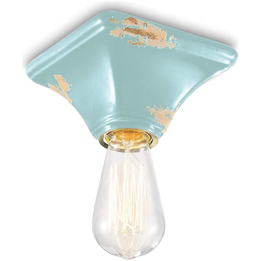 Vintage C135, Plafoniera, - Azzurro - Foto 1