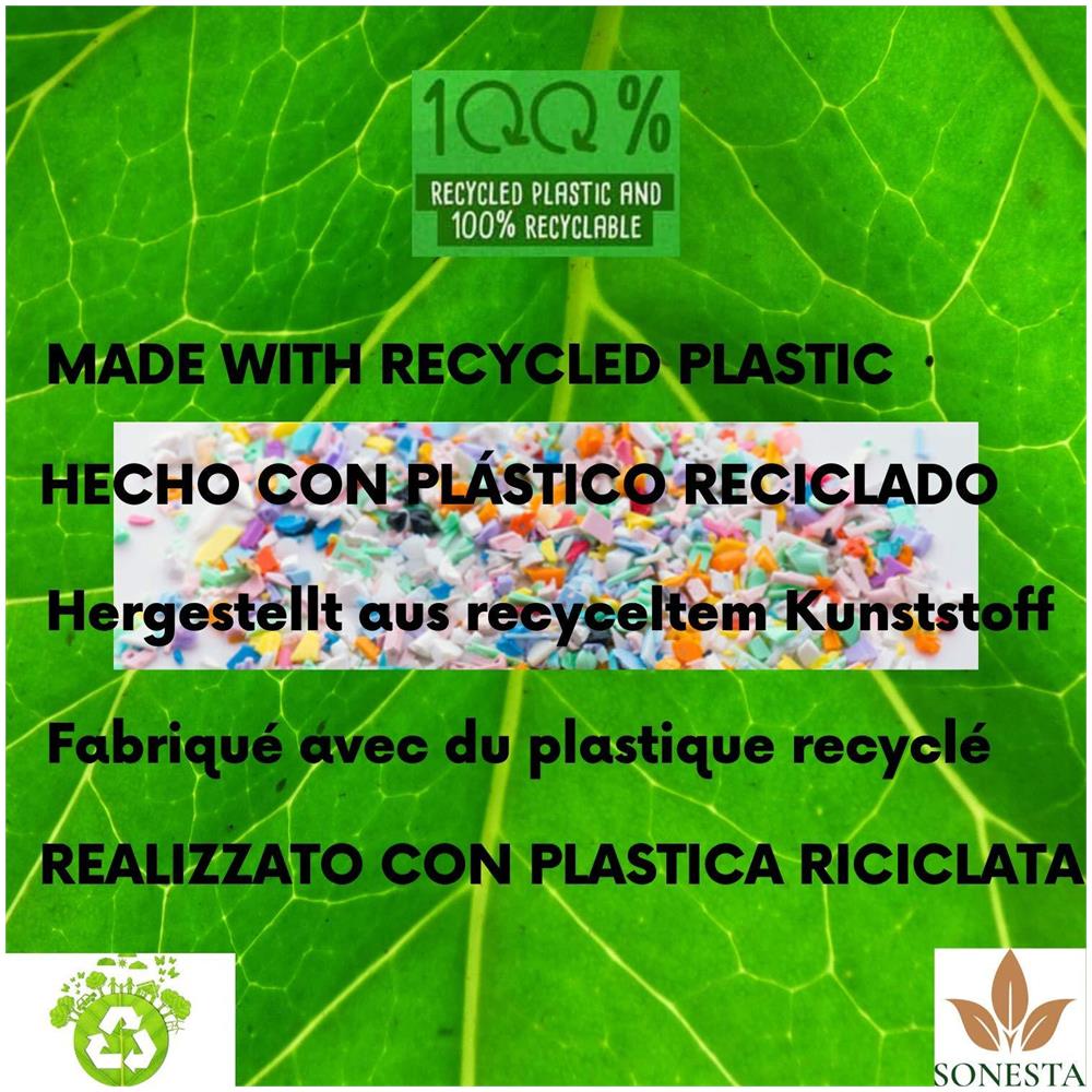 Eco Nappy Bin Liners 100 Compatibile Con Tommee Tippee Sangenic Tec Simplee Ruotarlo E Farlo Scattare Litter Locker Ii Equivalente A 16 Sangenic Si Adatta A Tutte Le Vasche Profumo Anti Odore Evoh 200m - Foto 4