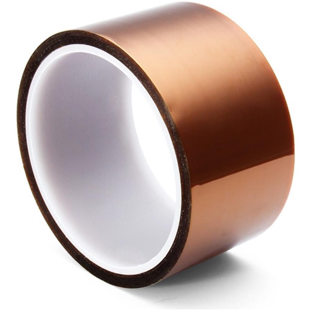 5 5mm 10 Millimetri 20 Millimetri 30 Millimetri 50 Millimetri 30m 100ft Bga Alta Temperatura Film Termoresistente Polyimide Kapton Nastro Doro Resistere Sticky - Foto 4