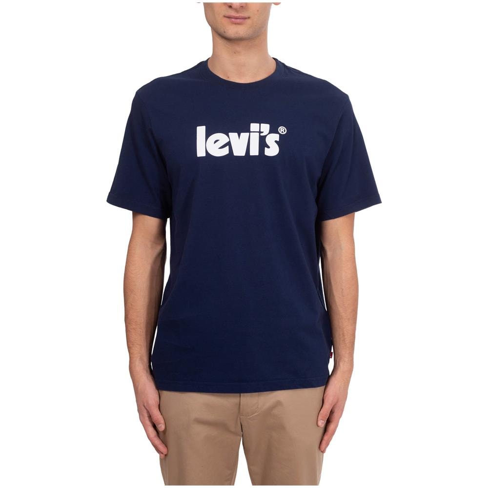 T-shirt Uomo Con Logo Poster Gommato - Foto 1