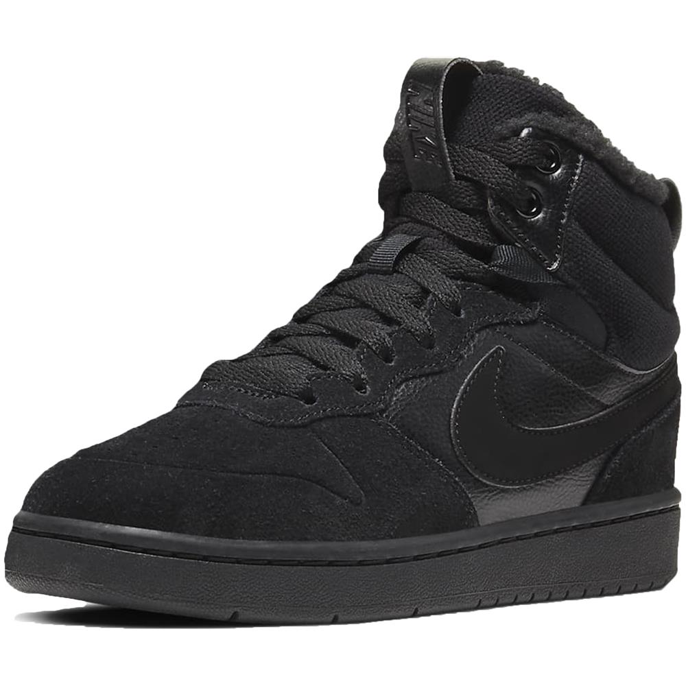 Scarpe Court Borought Mid 2 Taglia 38.5 Codice Cq4023-001 Nero - Foto 6