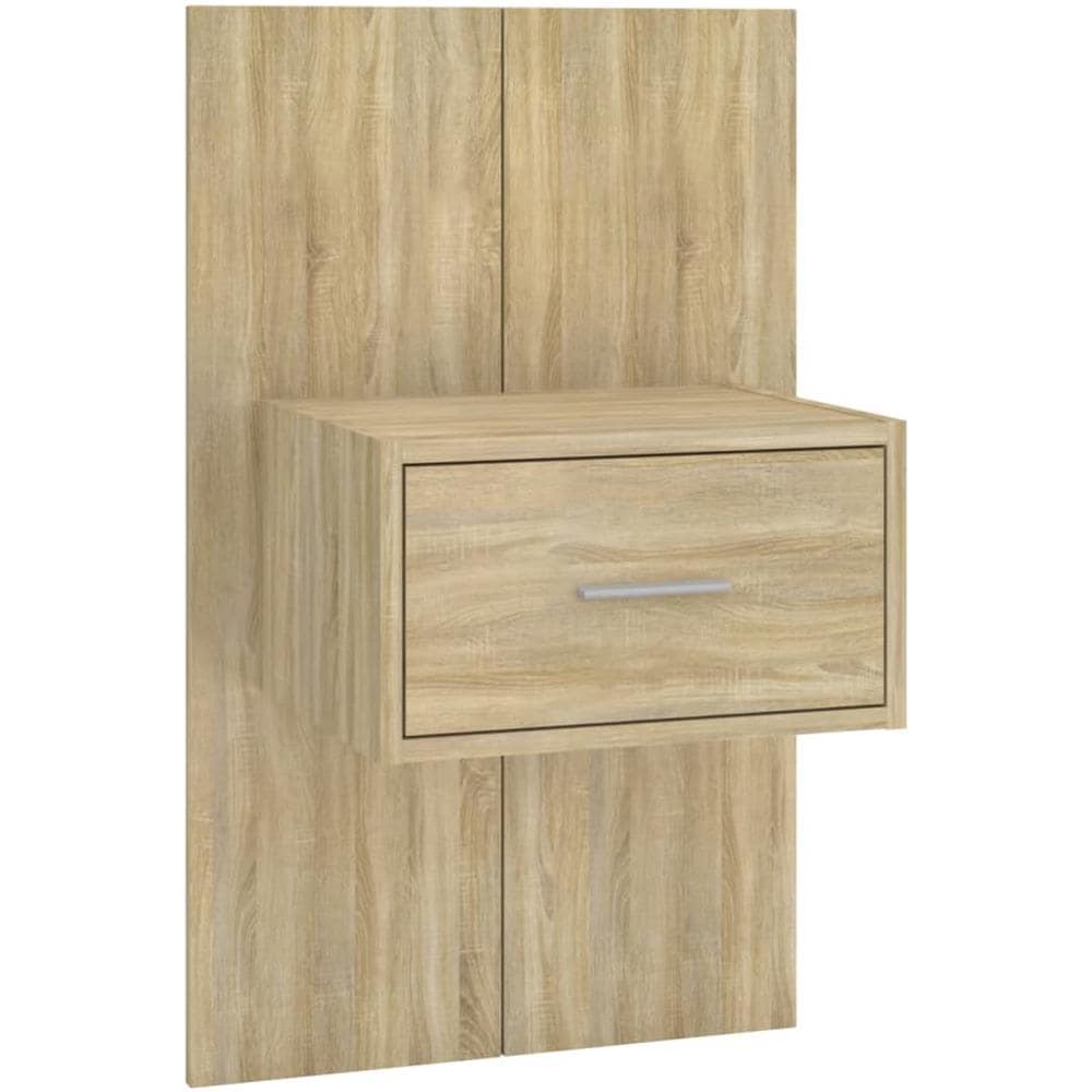 Comodino a Parete Rovere Sonoma - Foto 1