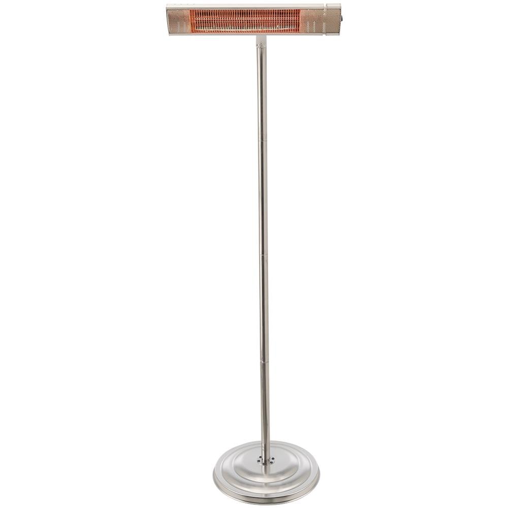 Stufa Radiante Alogena HR314 per Ambienti Esterni Potenza 2000 W Colore Alluminio/ Acciaio Inossidabile. - Foto 2