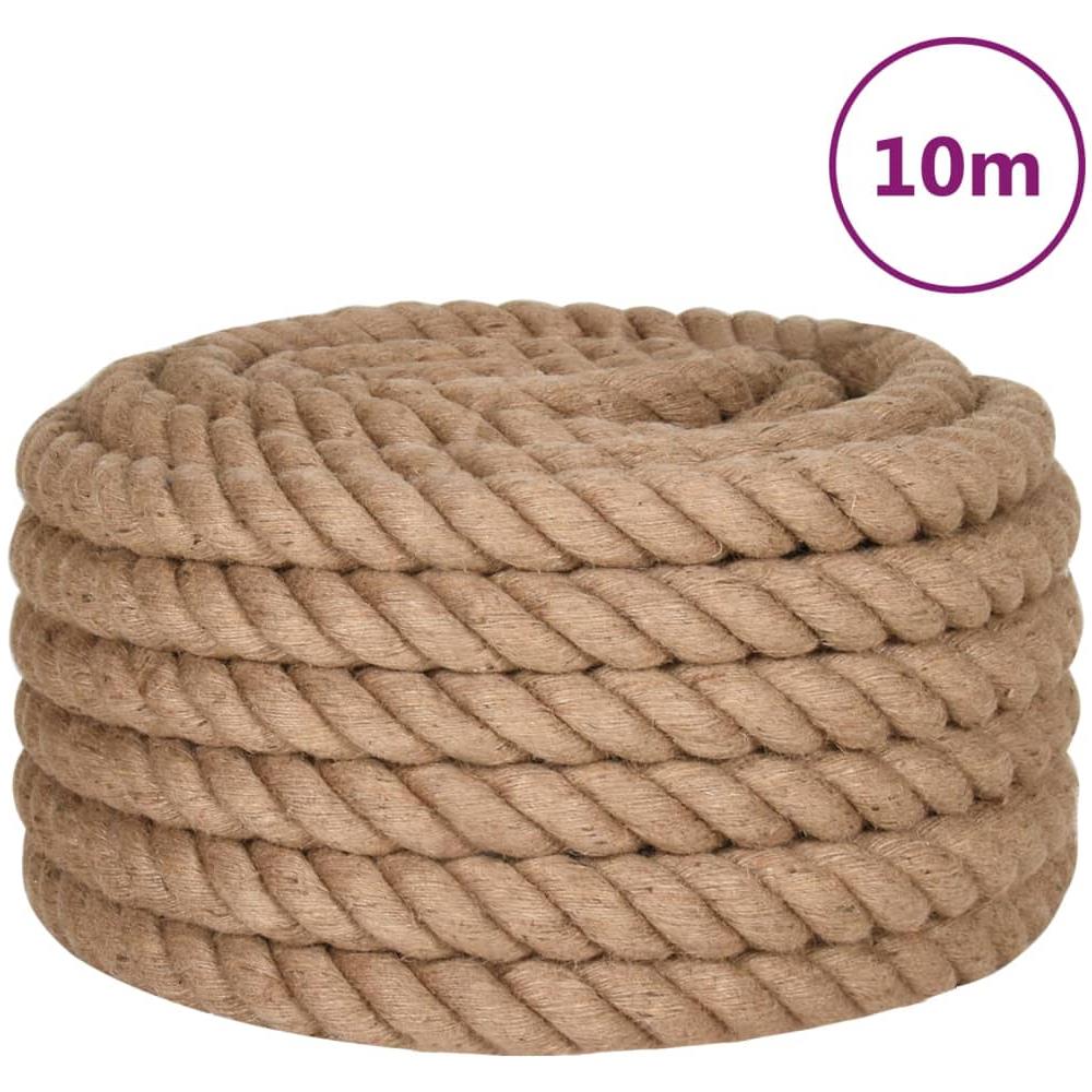 Corda in Juta Lunga 10 m Spessa 50 mm - Foto 2