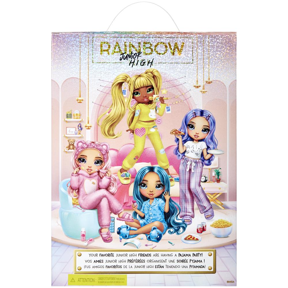 Rainbow High Junior High PJ Party Fashion Doll- Sunny (Yellow) - Foto 12