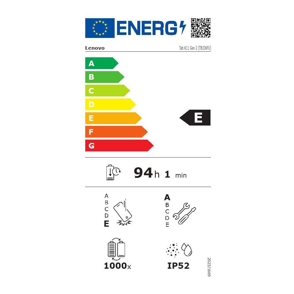 Tablet Idea Tab Pro 12.7" 3K MediaTek Dimensity 8300 8GB 256GB Wi-Fi 6E Android 14 Grigio - Europa - Foto 2