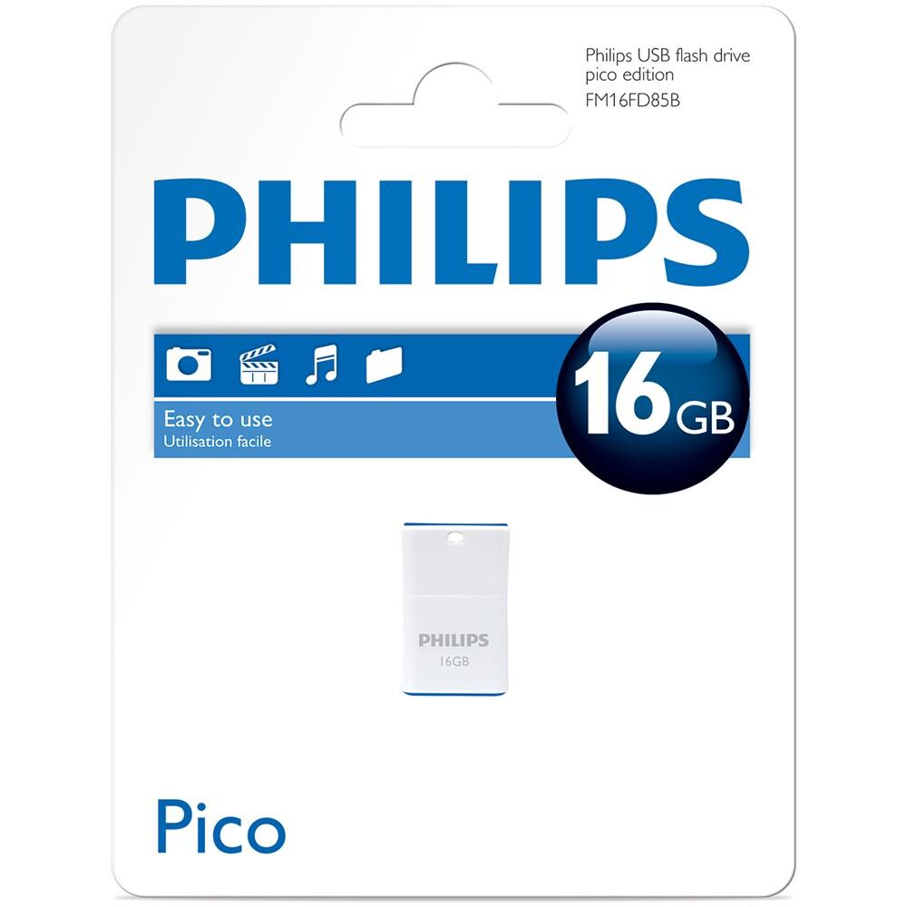 Chiavetta USB 2.0 Bianco 16 G FM16FD85B / 10 - Foto 1