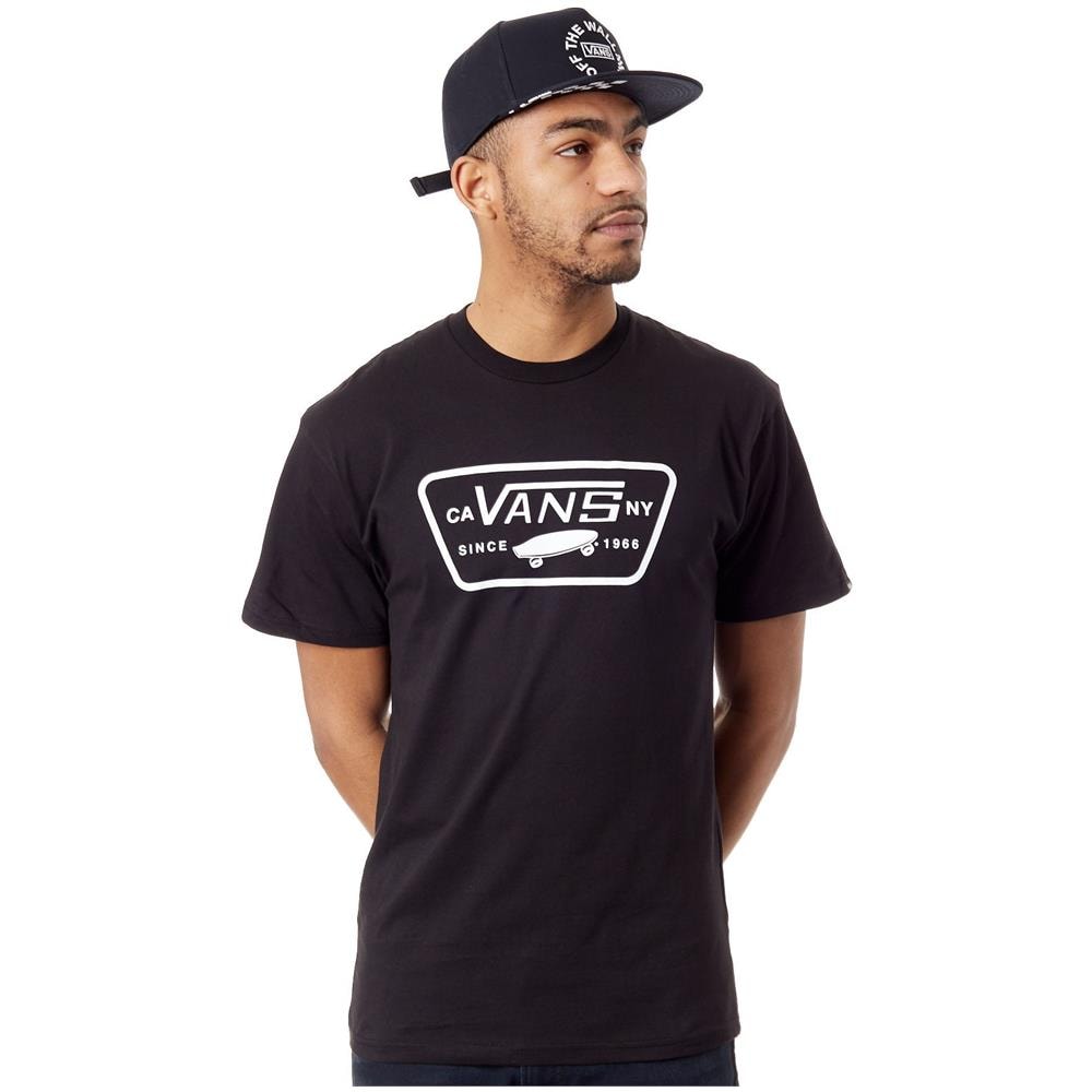 T-shirt Full Patch Nero Bianco (m, Bianco) - Foto 1