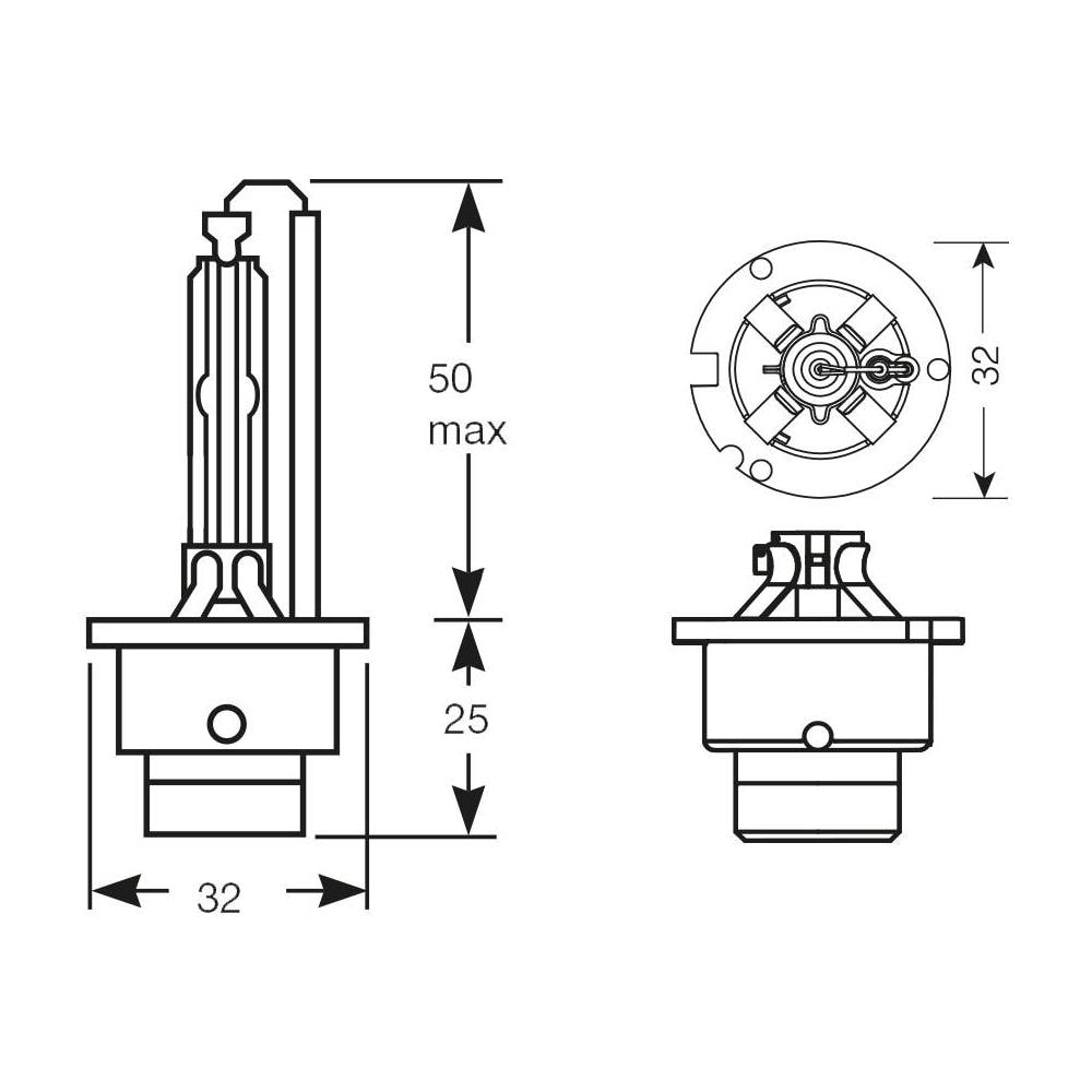 R85122 Lampadina Xenon Hid D2s - Foto 1