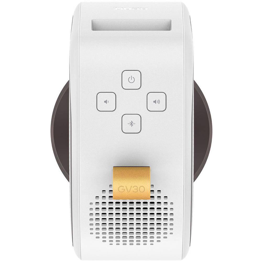 Videoproiettore Portatile GV30 DLP 300 ANSI lumen Rapporto di Contrasto 100000:1 HD 1280 x 720 Pixel con Altoparlante Bluetooth Android TV - Bianco - Foto 5