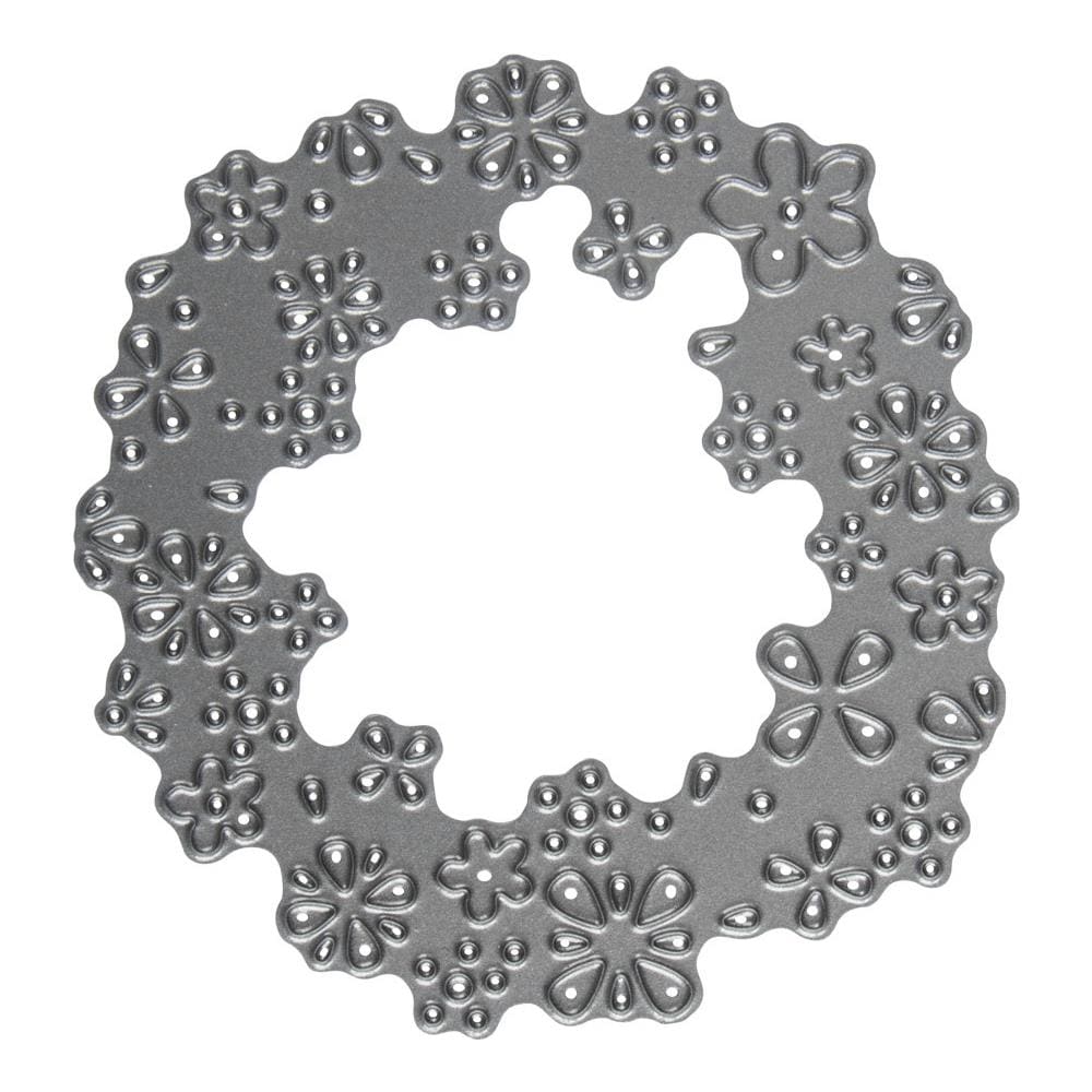 Fustella Di Taglio - Ghirlanda Di Fiori Ø 7.5cm - Foto 2