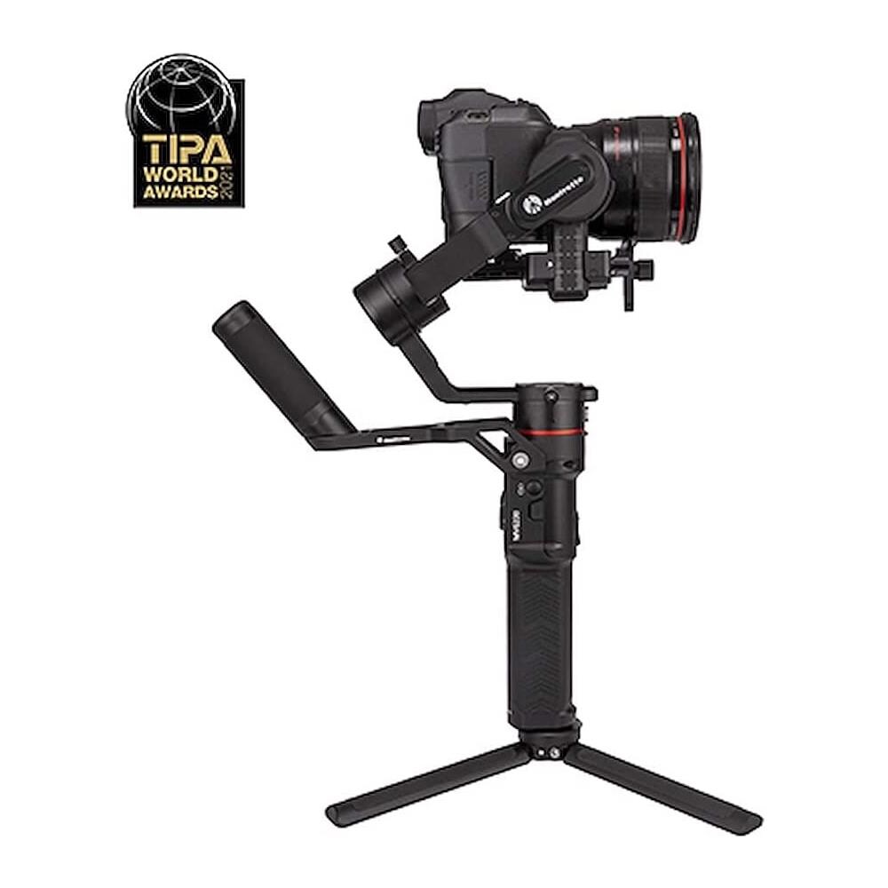 Mvg220 Cavalletto Fotocamere 3 Axis Alluminio Doppio Tubo Flessibile Nero - Foto 5
