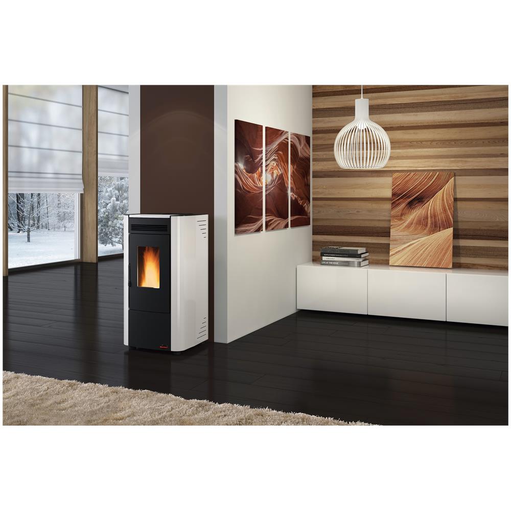 Stufa Pellet Kw 7 Ketty Evo 2.0 Bianco - Foto 1