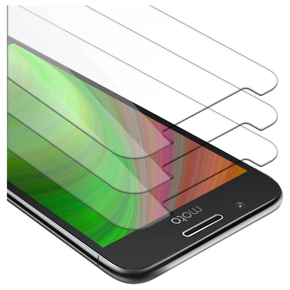 3x Pellicola Di Armatura Compatibile Con Motorola Moto G5 In Elevata Trasparenza - 3x Vetro Temperato (tempered) Di Protezione Del Display In Durezza 9h Con 3d Touch - Foto 1