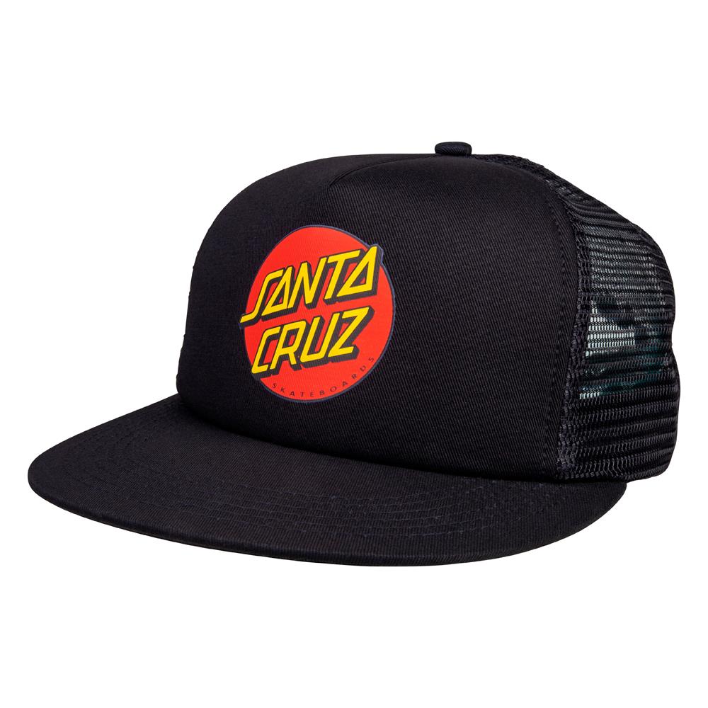 Trucker Baseball Cap Classic Dot Mesh Black - Os - Foto 2