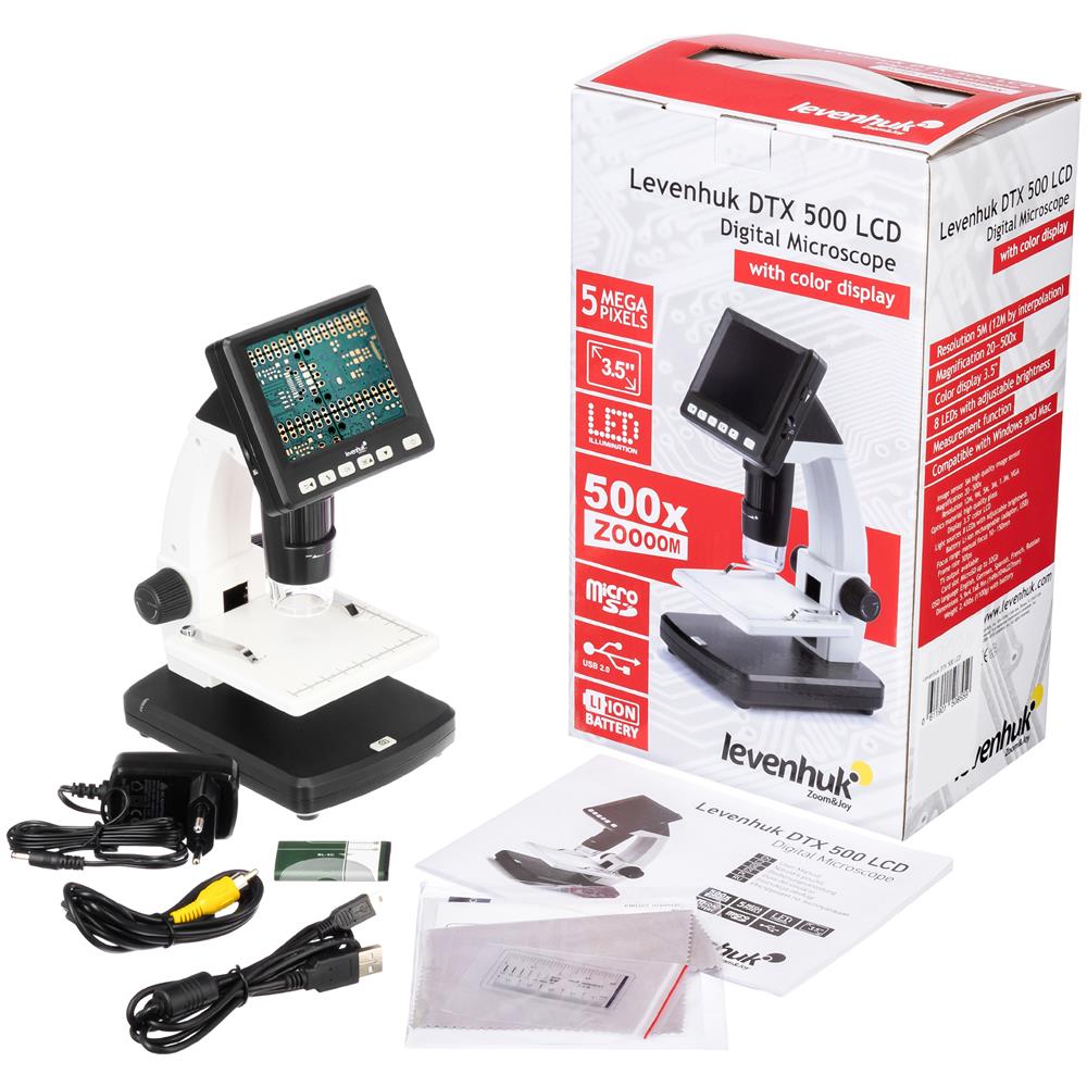 Microscopio Digitale Levenhuk Dtx 500 Lcd - Foto 2
