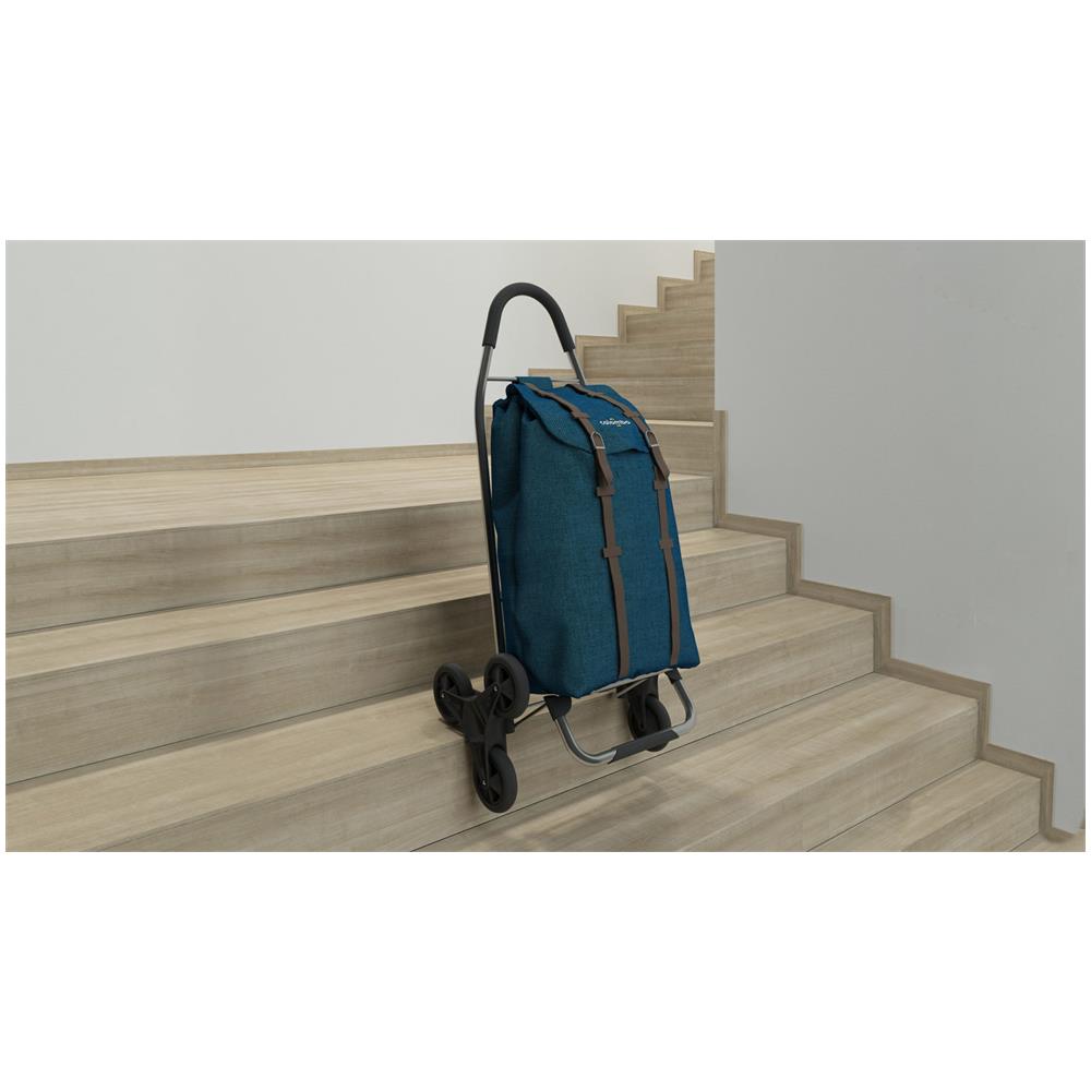 Dakar 3 Blu, Blu marino Borsa trolley - Foto 4